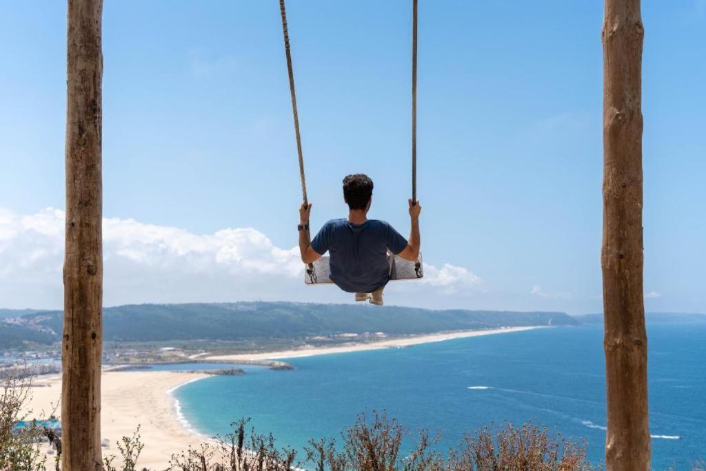 נאזרה Sunset Terrace - Beachfront Apartment With Private Parking מראה חיצוני תמונה
